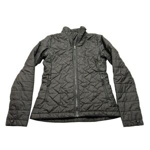 The North Face Womens  Puffer Jacket Black XS Full Zip Quilted